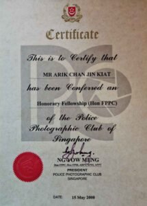 Hon FPPC award